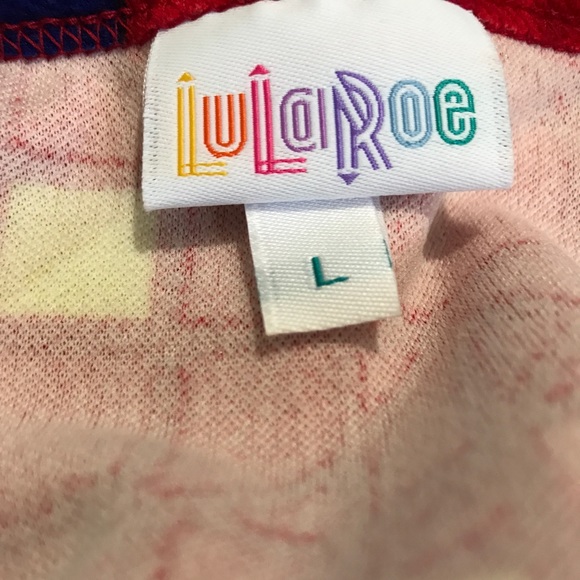 Lularoe | Primary colors geometric pattern dress - Picture 4 of 6